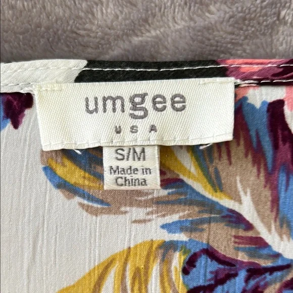 Umgee Multicolor Floral Kimono S/M - Picture 2 of 4
